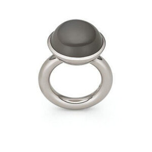 Diana Faraj Schmuck ‧ Ring Grauer Mondstein Weißgold